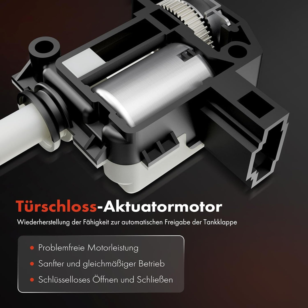Frankberg Stellmotor Zentralverriegelung Fahrzeugtankklappe Kompatibel mit Golf IV Variant 1J5 1.4L-
