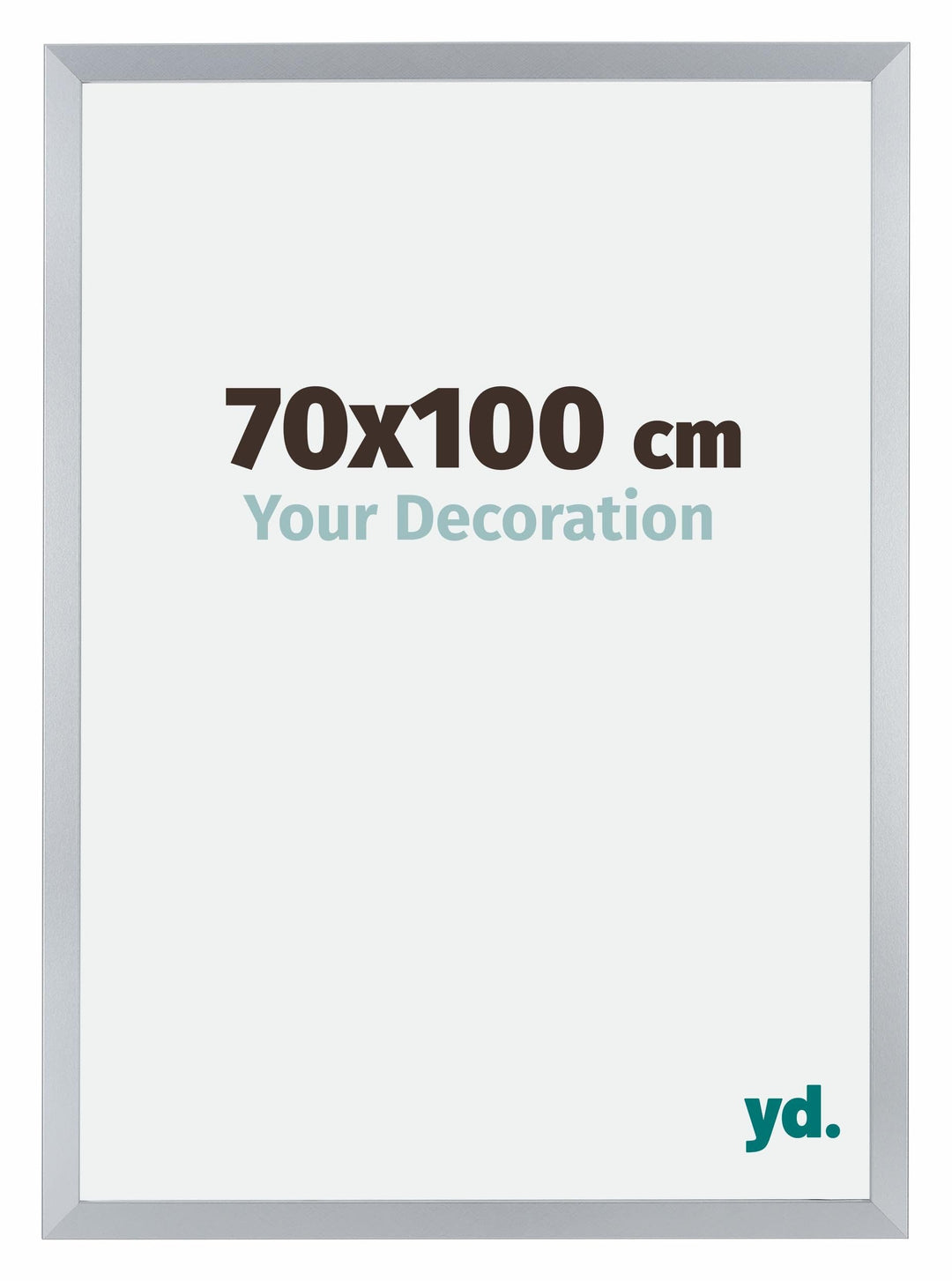 yd. Your Decoration - Bilderrahmen 70,00x100,00 cm - Bilderrahmen aus MDF mit Acrylglas - Antireflex