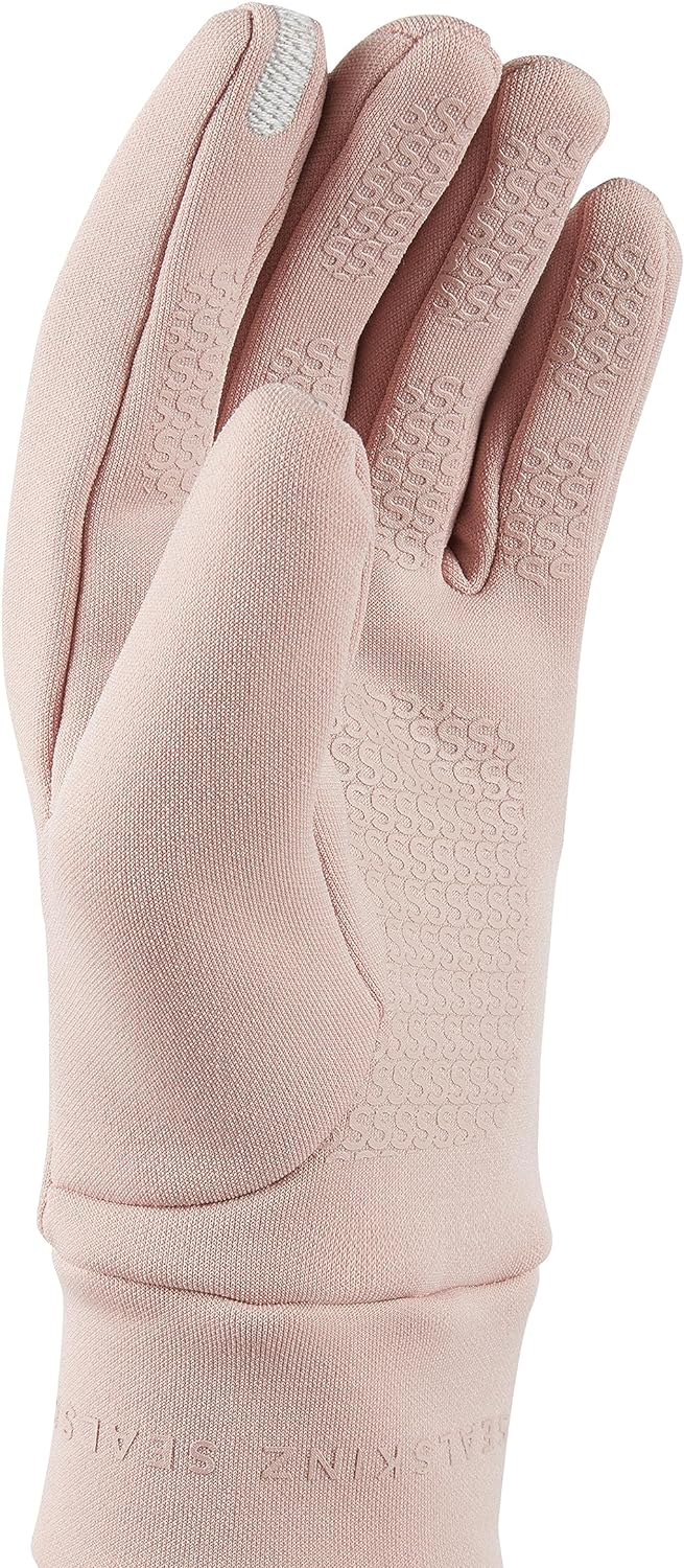 SEALSKINZ Acle Damen Nano Fleece-Handschuhe, wasserabweisend Rosa. S., Rosa. S.