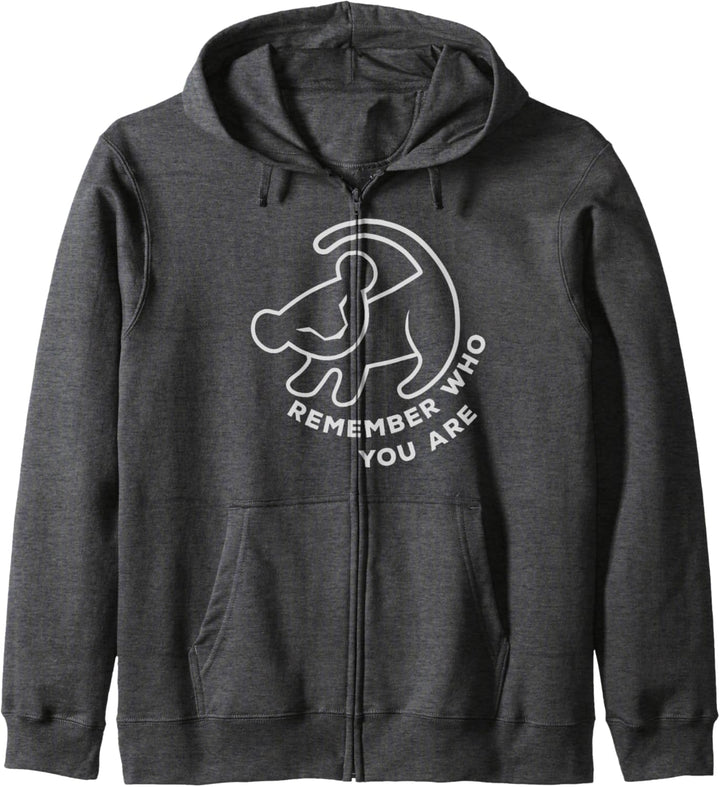 Disney The Lion King Simba Remember Who You Are Outline Kapuzenjacke