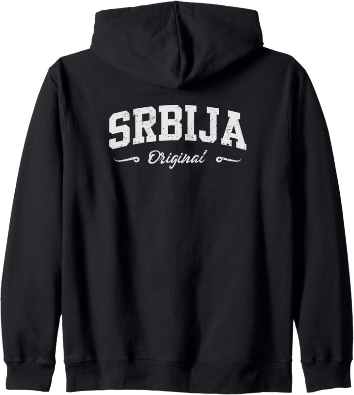 Srbija Serbien Sport Design Original Kapuzenjacke