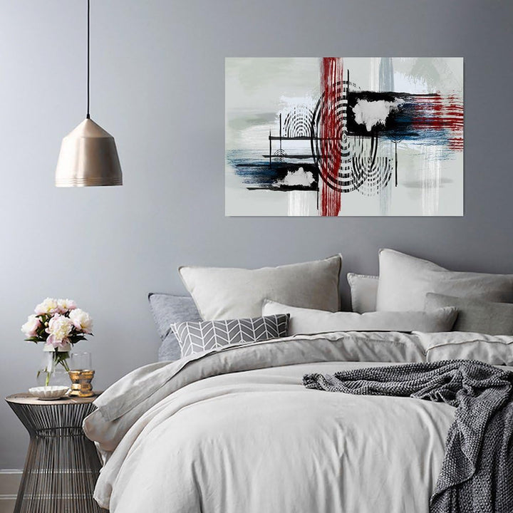 Feeby, Leinwandbild, Bilder, Wand Bild, Wandbilder, Kunstdruck 60x80cm, ABSTRAKTION, MAKRO, RECHTECK