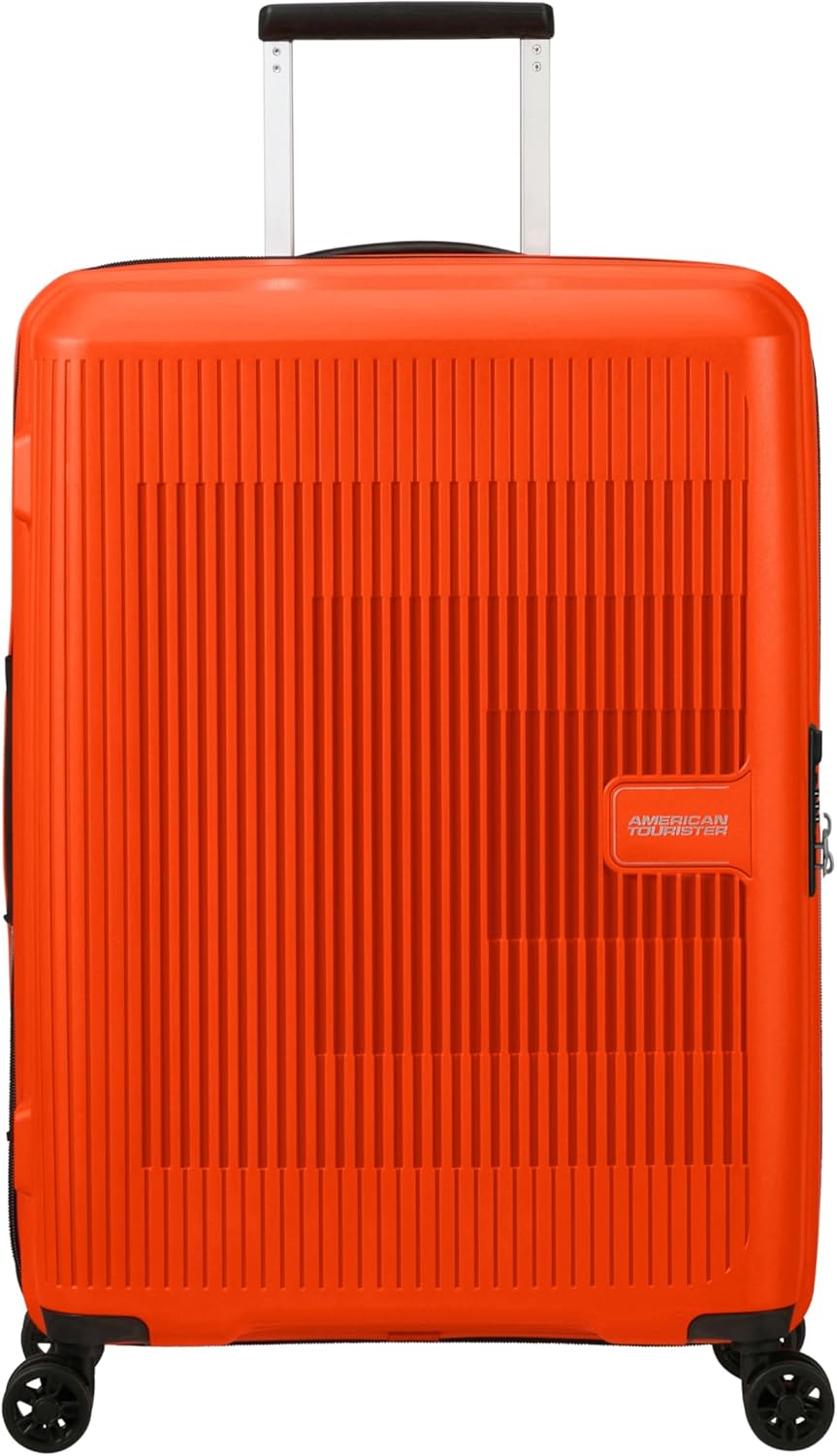 American Tourister Aerostep - 4-Rollen-Trolley M 67 cm erw. bright orange