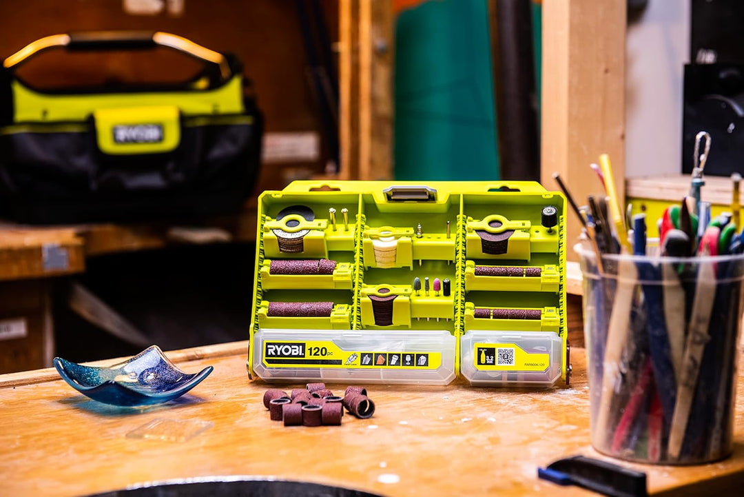RYOBI Mehrzweck-Set, 120 tlg. RAR800K-120 Koffer 120 pcs, Koffer 120 pcs
