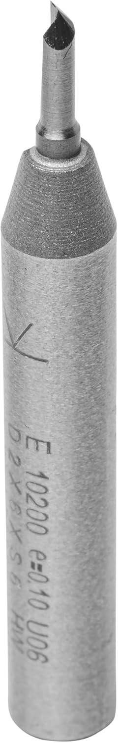 ENT 10200 Nutfräser VHW, Schaft (S) 6 mm, Durchmesser (D) 2 mm, NL 6 mm, SL 32 mm, GL 43 mm D=2 / NL