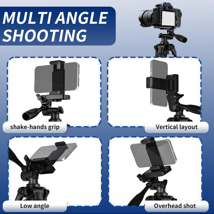 Tripod Camera Kamera Stativ, Stativ Kamera Kamerastativ, Verstellbares Mini stativ für DSLR & Handy