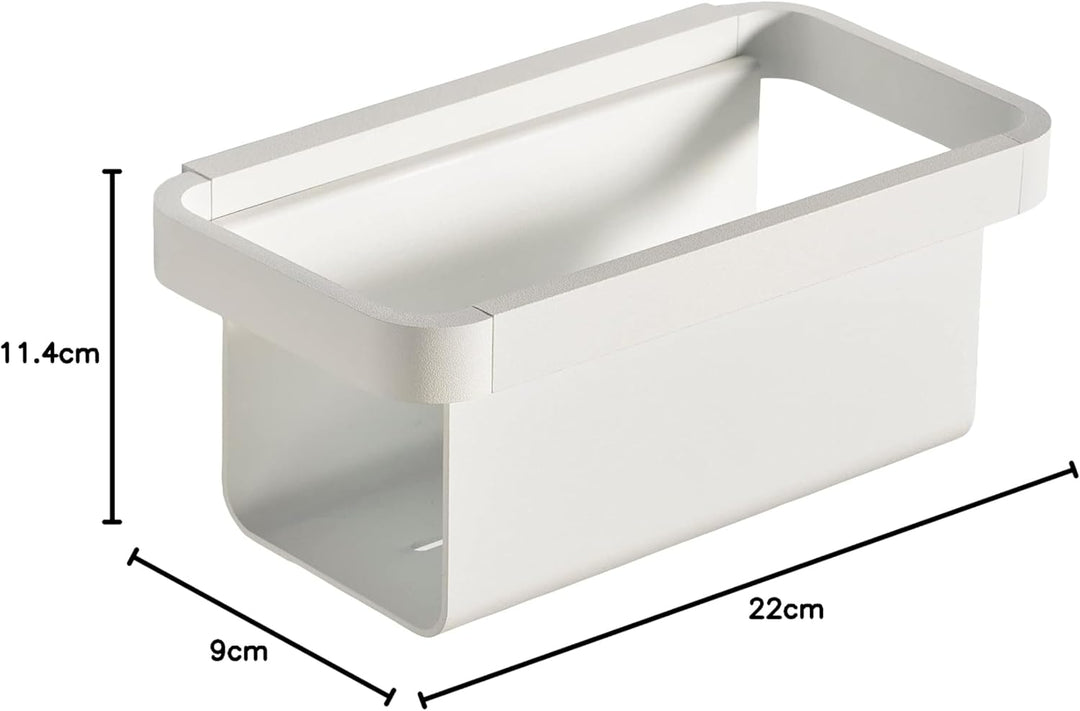 Zone Denmark Rim Duschregal, 22 x 11,4 x 9 cm, Weiss Weiss 22 x 11,4 x 9 cm, Weiss 22 x 11,4 x 9 cm
