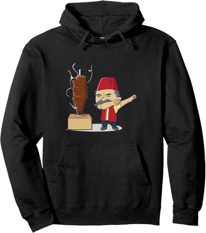 Dabbing Döner Kebab Geschenk für Dönerverkäufer & Kebap Fans Pullover Hoodie