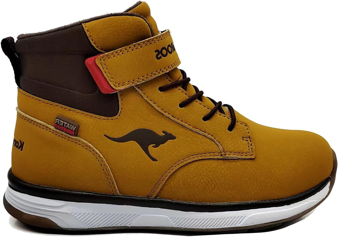 KangaROOS Herren K-Leno V RTX Schneestiefel 35 EU Tan Yellow Dk Brown, 35 EU Tan Yellow Dk Brown