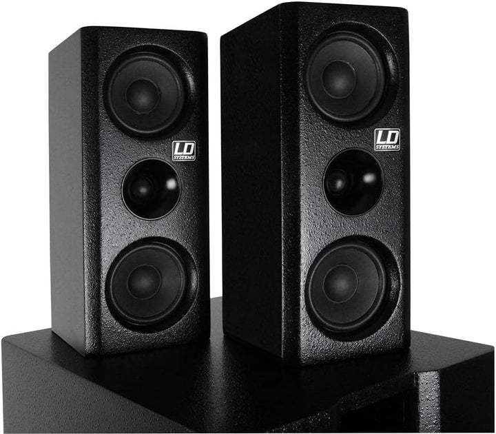 LD Systems LDDAVE8XS Dave Serie Multimedia System (20,3 cm (8 Zoll), 117 dB/mW, aktiv) schwarz, Schw