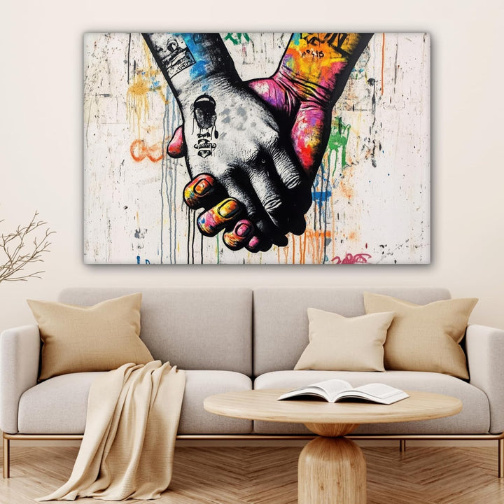 MuchoWow© Leinwandbild Gross 120x80 cm XXL Dekoration Wohnzimmer Bilder Pictures Wall Decoration Liv