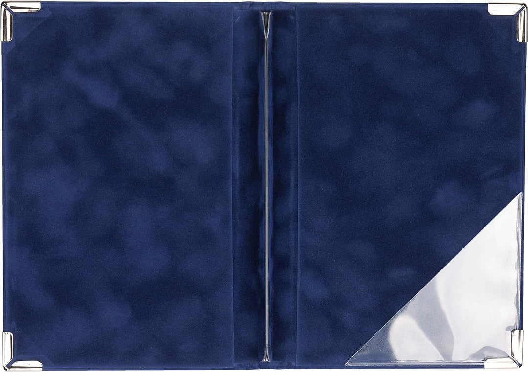 Stammbuch Klemmschiene blau Anelli Hochzeit Standesamt