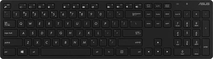 ASUS W5000 Wireless Keyboard+Maus Set Copilot DE Layout schwarz