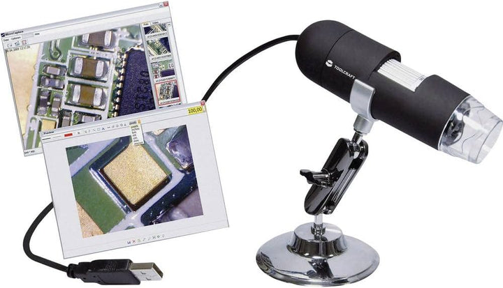 TOOLCRAFT USB Mikroskop 2 Megapixel Digitale Vergrösserung (max.): 200 x