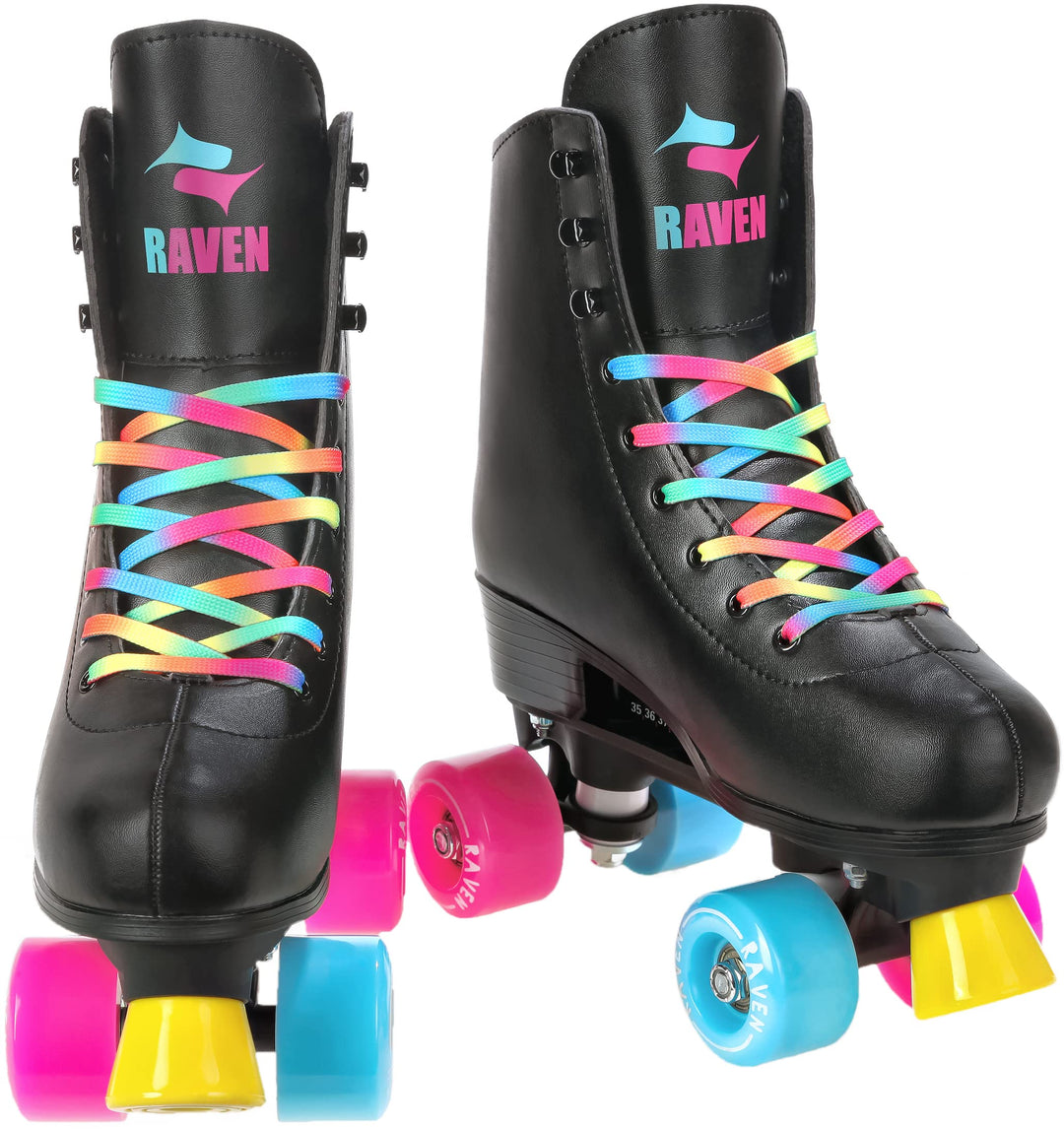 Raven Verstellbare Rollschuhe Roller Skates Trista/Serena - Kugellager Carbon Abec7 - SAS - Shock Ab