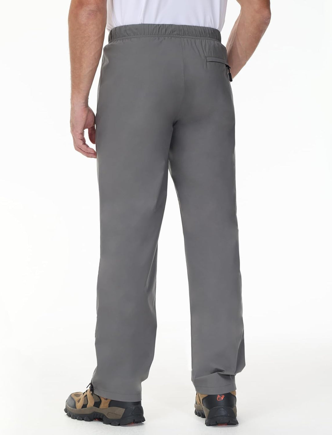 MOCOLY Herren Reflektierende Fahrrad Regenhose Überhose Leichte Atmungsaktive wasserdichte Hose für