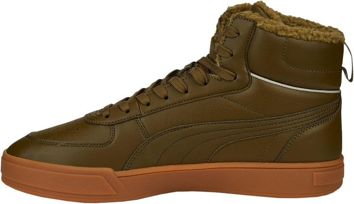 Puma Jungen Puma Caven 2.0 MidSneaker 43 EU Deep Olive Deep Olive Puma Team Gold Pebble Gray, 43 EU
