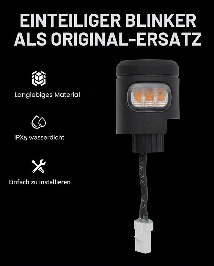 Segway zt3 Ninebot Scooter Kompatibles Universal Blinker-Signal Wasserdichter Griff-Ersatz Zubehör P