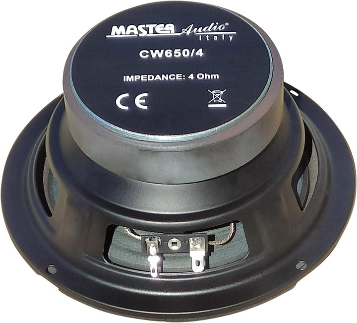 1 WOOFER Audio Master CW650/4 Lautsprecher 16,50 cm 165 mm 6,5" 60 watt rms 120 watt max 4 ohm autot