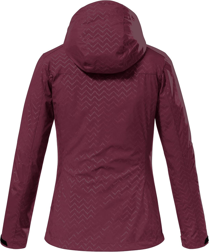 Killtec Damen Outdoorjacke KOS 38 dunkelrose, 38 dunkelrose