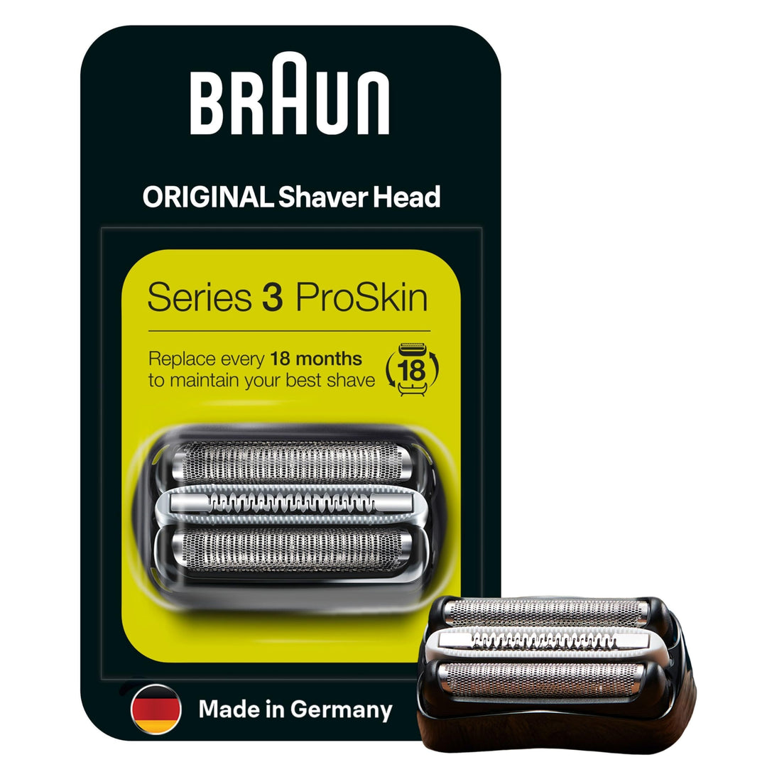 Braun Series 3 Scherkopf, Elektrorasierer, Ersatzscherteil kompatibel mit Rasierer Herren Series 3 P