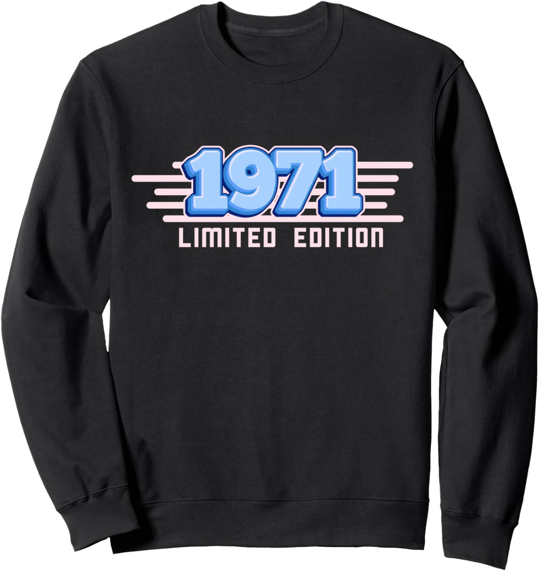 53. Geburtstag Mann Frau 53 Jahre 1971 Deko Lustig Geschenk Sweatshirt