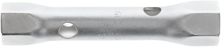 GEDORE Doppelsteckschlüssel, 30 + 32 mm, 6-kant, 195 mm lang, Werkzeug für Muttern KFZ, 26 R 30x32,