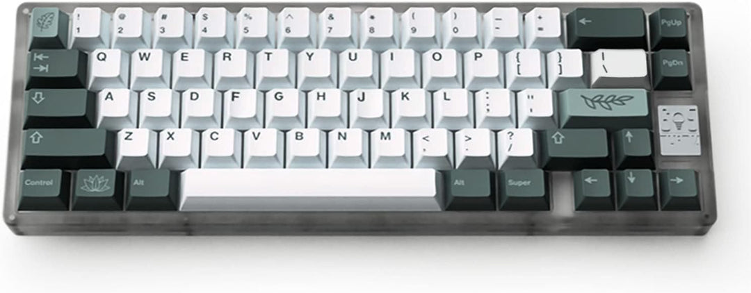 141 Tasten PBT Botanical Keycaps Cherry Profile DYE-SUB Geeignet für 61/64/68/84/87/96/104/108 Mecha