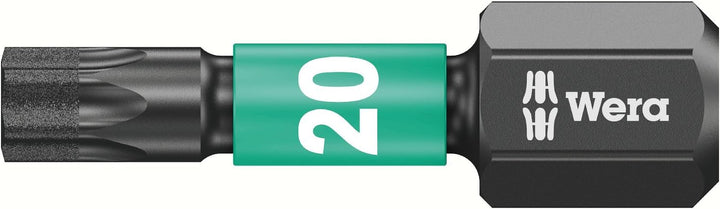 Wera Bit-Sortiment, Bit-Box 15 Impaktor TX 20, 15-teilig, 05057772001