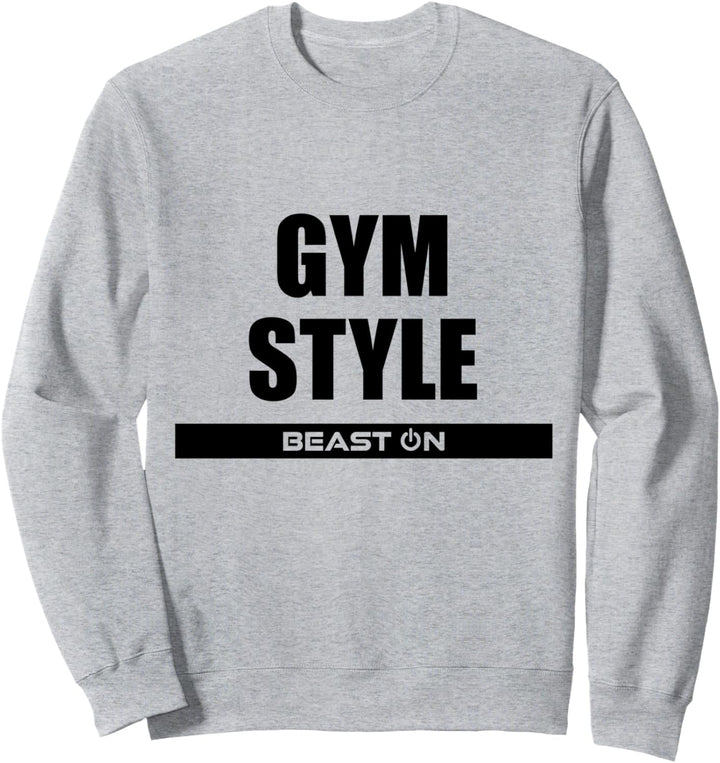 Gym Style Fitness Motivation Gym Bodybuilding Workout Sweatshirt