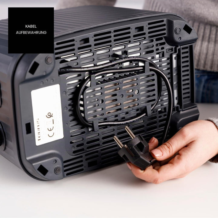 Taurus – Toaster Jonic Toast 1150W | 7 Bräunungsstufen | 3 Funktionen | 2 Schlitze | Selbstzentrieru