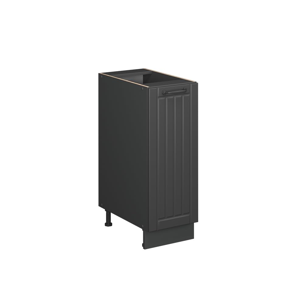 Vicco Apothekerschrank Fame-Line, Dunkelgrau, 30 cm, AP Anthrazit, zur Kombination mit weiteren Modu