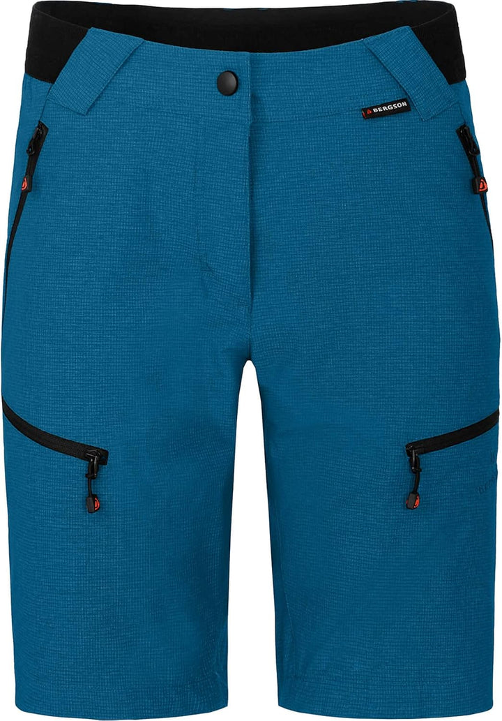 Bergson PORI Bermuda | Damen Wandershorts - Robust & elastisch Damen Wandershorts in Bermuda-Länge,
