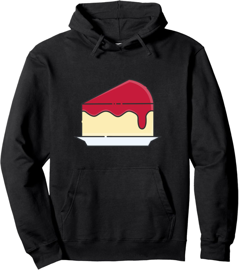 Himbeere Käsekuchen-Dessert Pullover Hoodie