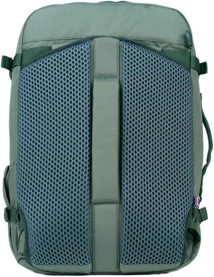 Cabinzero Unisex Rucksack 35x54x20 Georgisches Khaki, 35x54x20 Georgisches Khaki