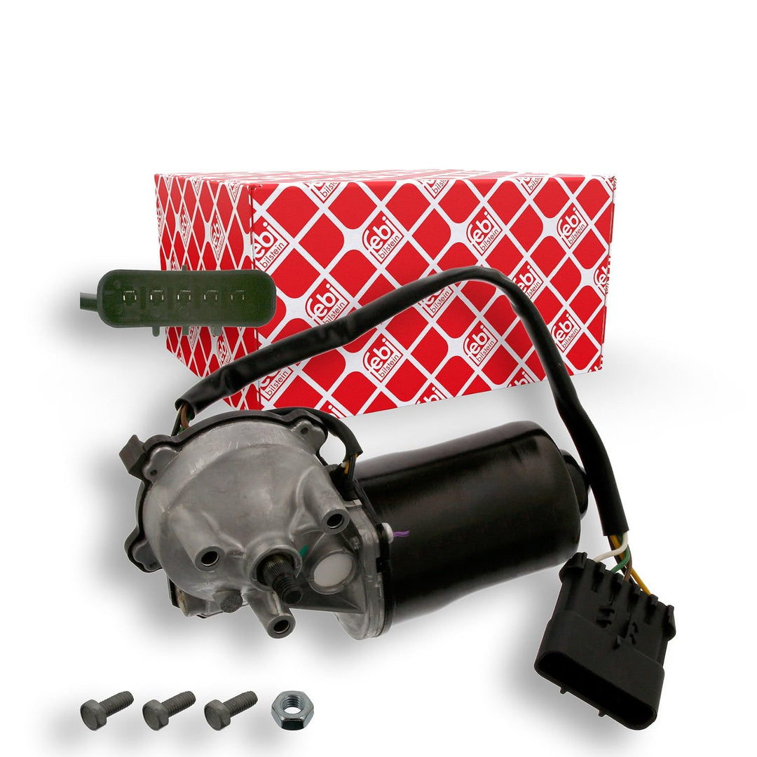 febi bilstein 37226 Scheibenwischermotor mit Anbaumaterial , 1 Stück