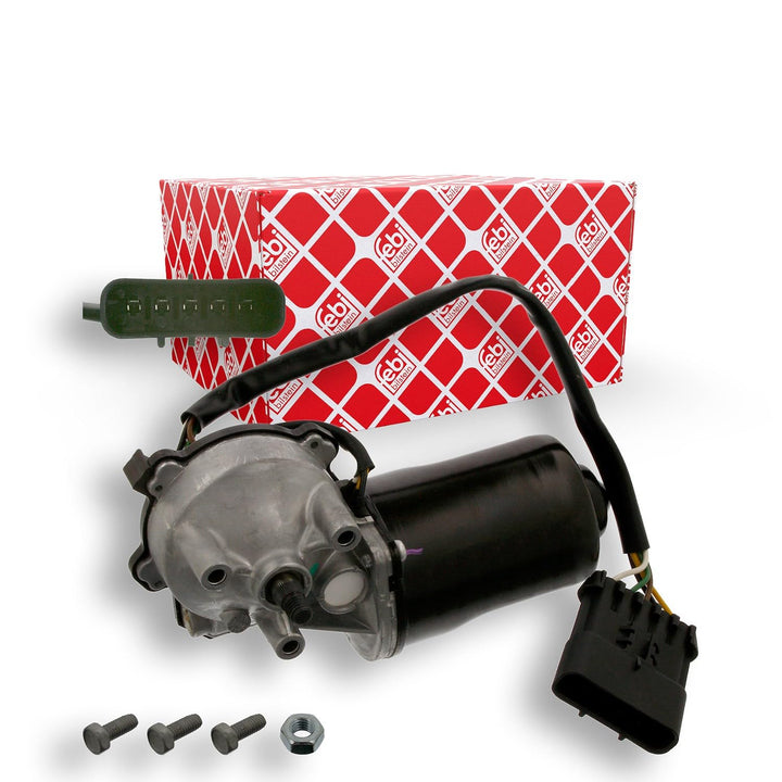 febi bilstein 37226 Scheibenwischermotor mit Anbaumaterial , 1 Stück