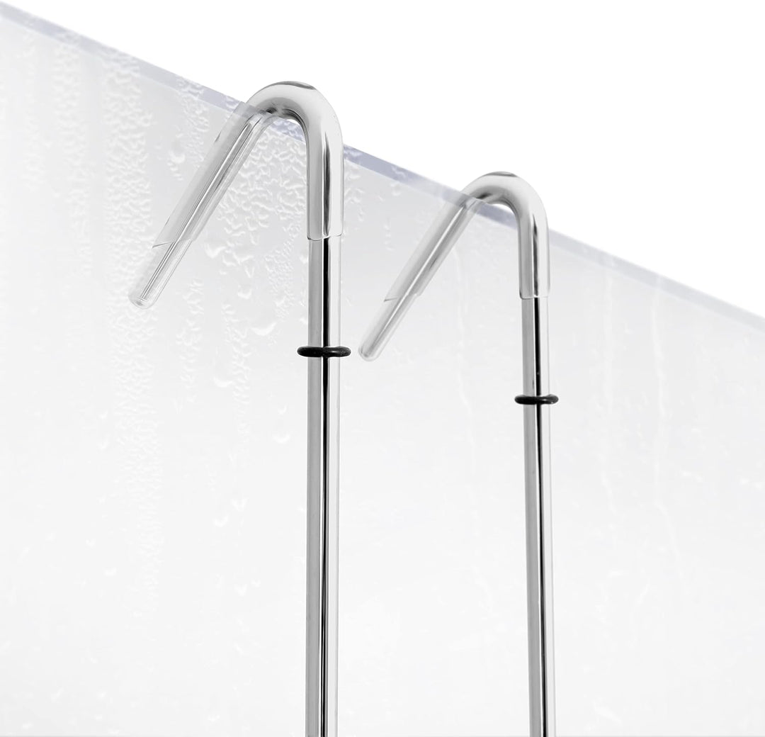 kowald ® Design Duschkorb zum Hängen Chrome | Duschablage zum Hängen | schmales Design | 68x15x12cm