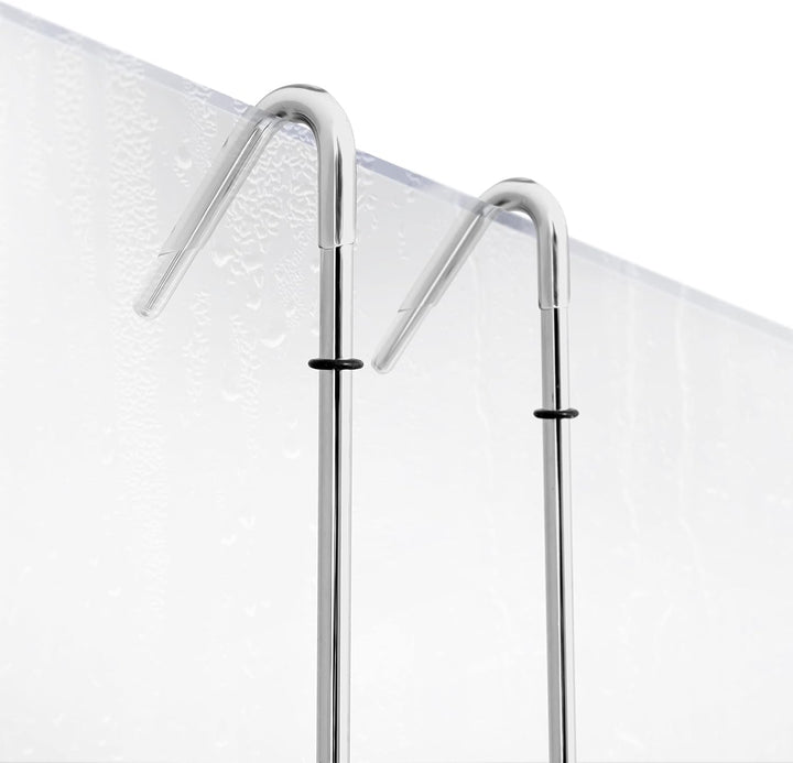 kowald ® Design Duschkorb zum Hängen Chrome | Duschablage zum Hängen | schmales Design | 68x15x12cm