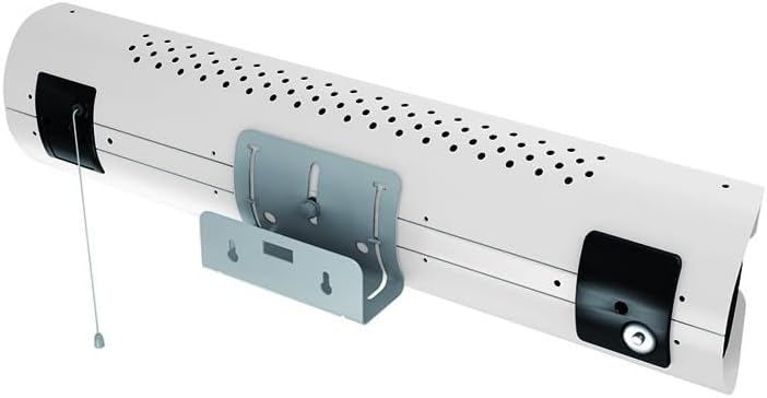 Vortice Wand-Heizung mit Zugschnur, Infrarot, 600/1200/ 1800 W, Thermologika Design Bianca, 1 Stück,