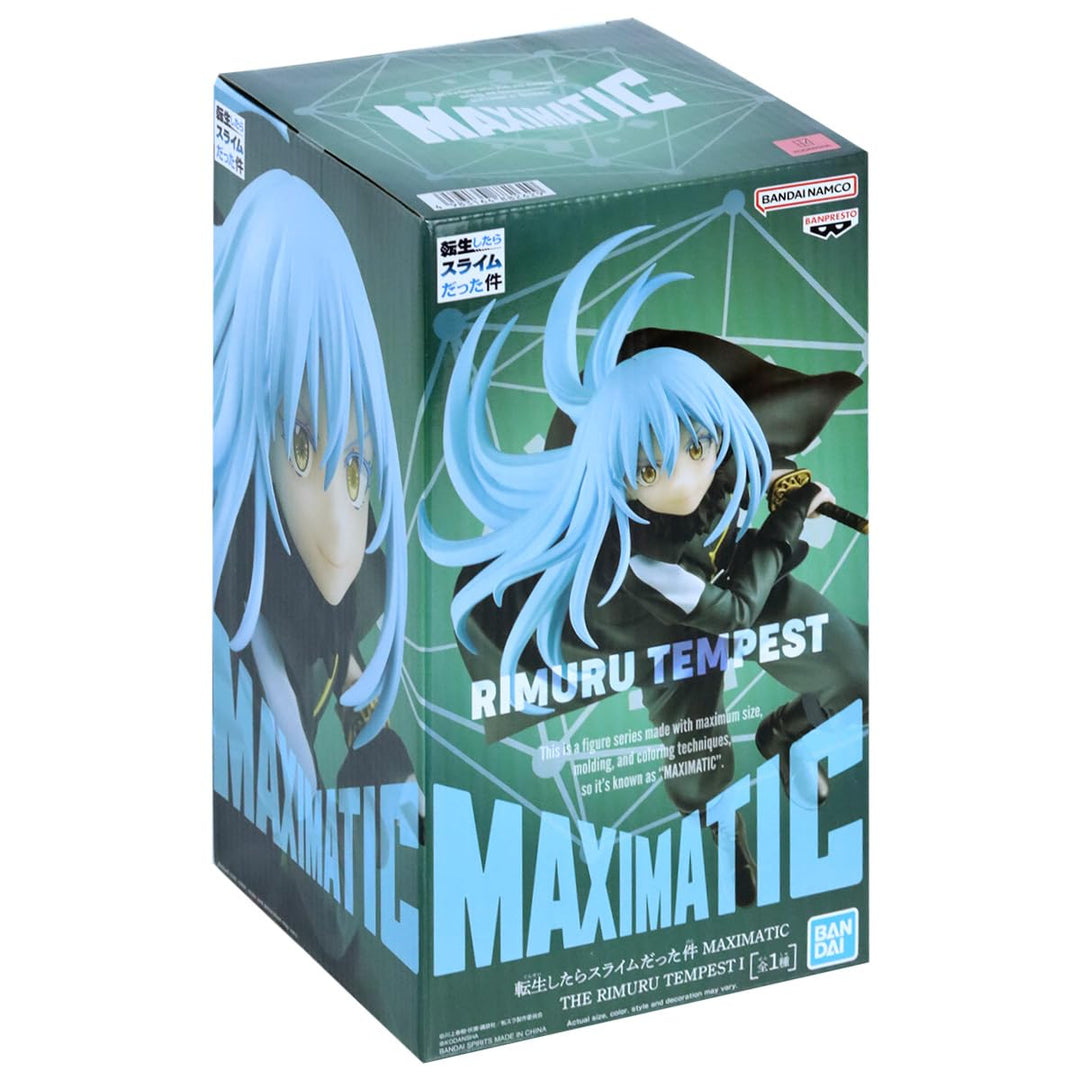 BANPRESTO, Rimuru Tempest I That Time I Got Reincarnated As A Slime, Maximatic 21 cm, Mehrfarbig BP8