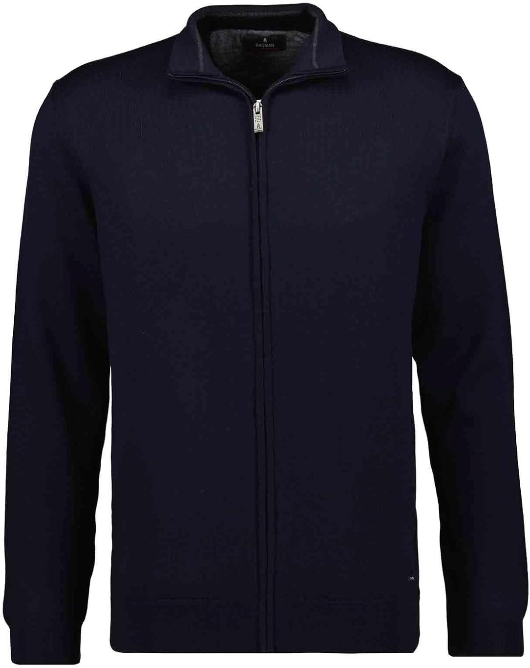 RAGMAN Herren Merino Strickjacke S Dunkelblau-711, S Dunkelblau-711