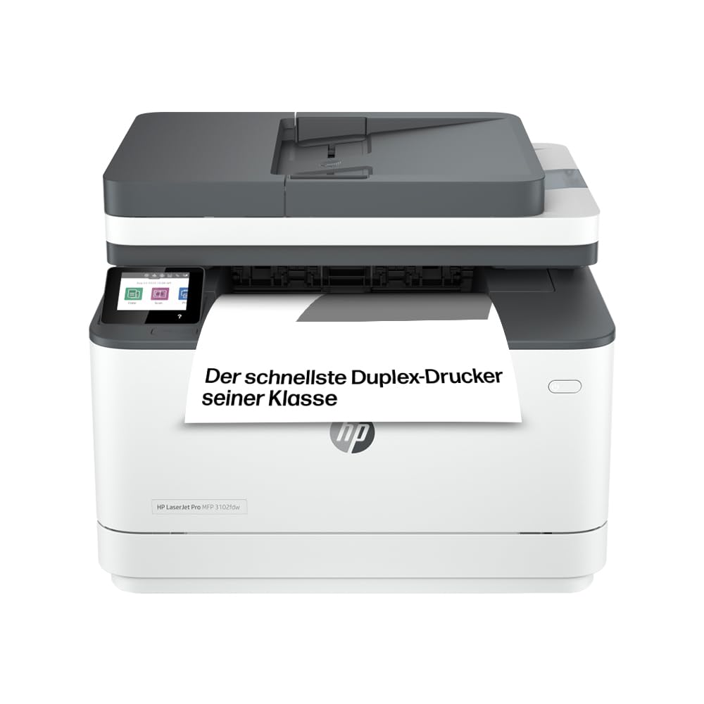 HP LaserJet Pro MFP 3102fdw Laserdrucker, Multifunktions-Laserdrucker, Automatischer Duplex, Hohe Dr