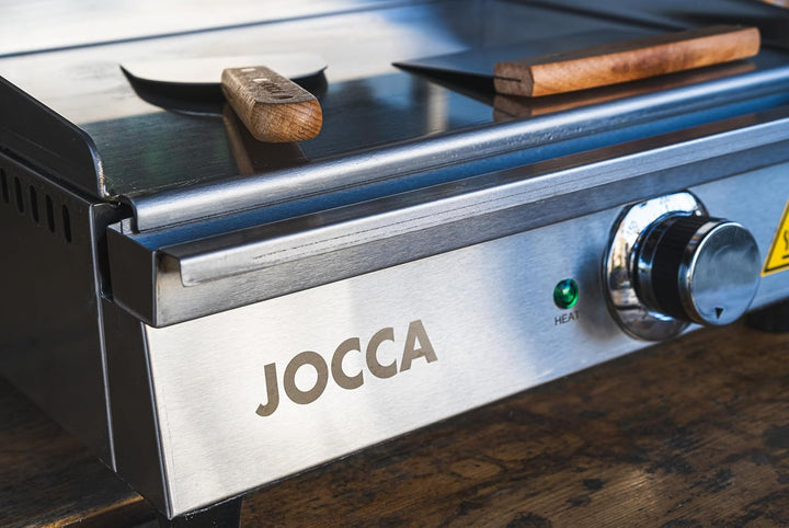 Jocca- Elektrische Grillplatte für die professionelle Küche | Teppanyaki | Tischgrill | Geeignet für