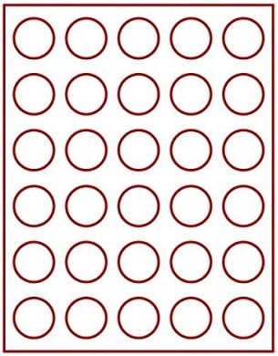 LINDNER Das Original Münzbox RAUCHGLAS mit 30 runden Vertiefungen für Münzen mit Ø37 mm