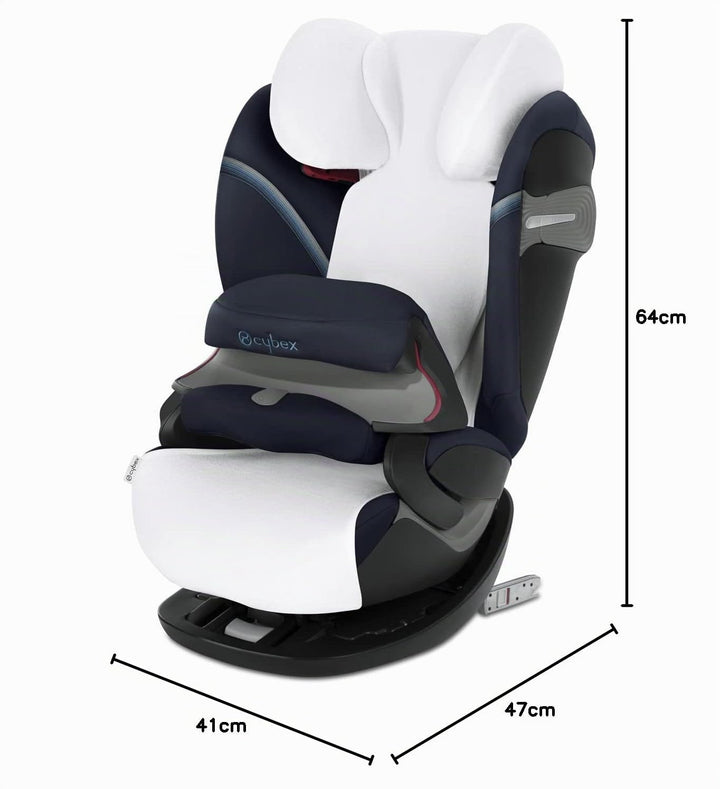 CYBEX Sommerbezug, Für Kinder-Autositze der Pallas und Solution X Serie, Weiss