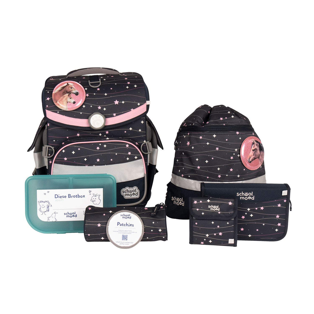 School Mood Timeless Air Schulranzen Set 7tlg. 2021 Ella, Ella