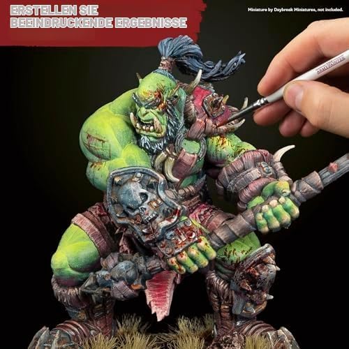 The Army Painter, Warpaints Fanatic Flexible Triad: Deep Greens, 6 x 18 ml Acrylfarbe, Miniatur-Hobb