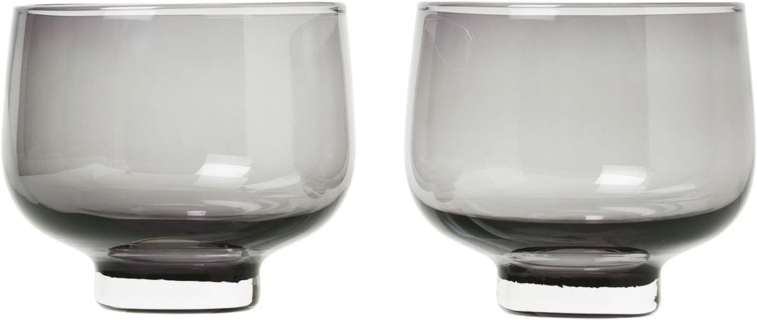 Blomus Flow Trinkglas, Glas, Smoke, 220 ml