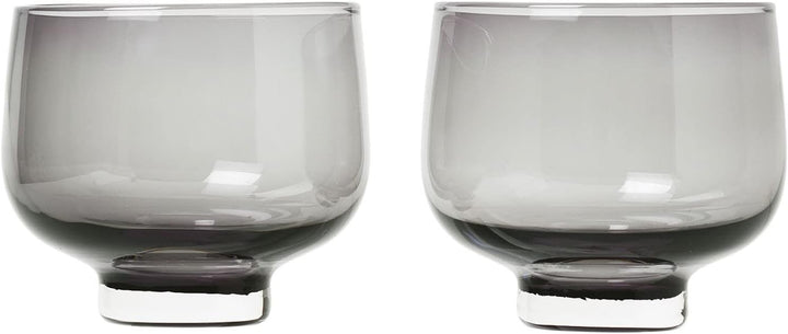 Blomus Flow Trinkglas, Glas, Smoke, 220 ml